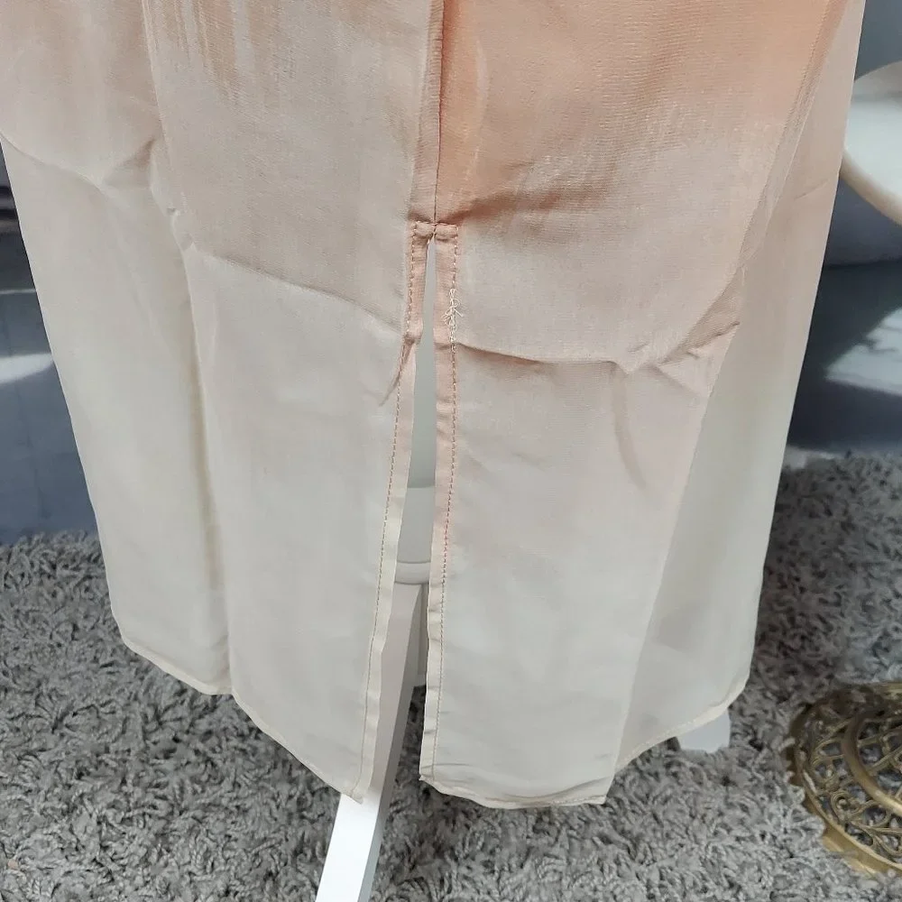 NWT SONOMA OMBRE' BELTED KIMONO (OS / CORAL)